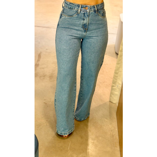 Calça Jeans Wide Leg Tayla