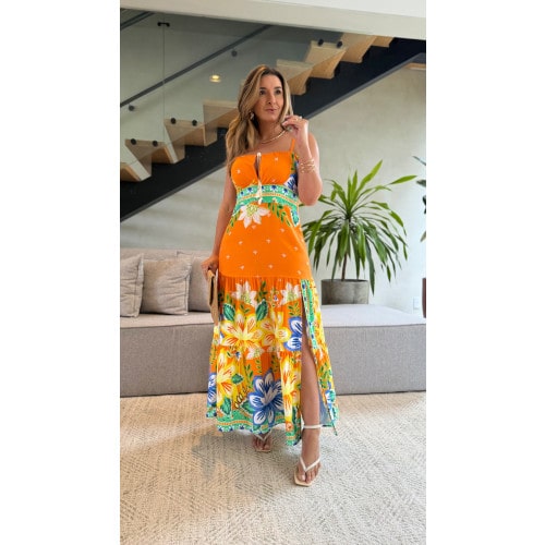 Vestido Longo Alcinha Vitoria