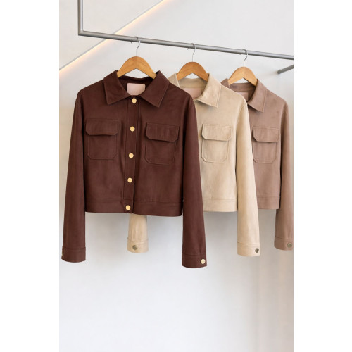 Jaqueta Suede Roberta