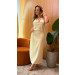 Vestido Detalhe Gola Bianca 