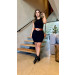 Vestido Canelado Mel