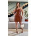 Vestido Couro Ary