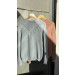 Blusa Manga Longa Tricot Detalhe Perolas