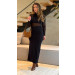 Vestido Midi Detalhe Tule Grazi