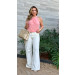 Calça Jeans Pantalona Stela