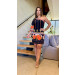 Vestido Curto Nula Manga Eduarda
