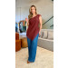 Blusa Assimétrica C/ Renda Brenda 