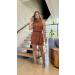 Conjunto Blusa E Saia Linho Tainara 