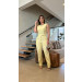 Conjunto Cropped E Calça Alfaiataria Vivi