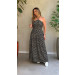 Vestido Longo Frente Única Tayla 