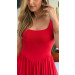 Vestido Midi Recorte Princesa 