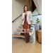 Vestido Couro Ary