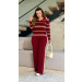 Conjunto Blusa E Calça Tricot Flávia