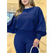 Conjunto Blusa E Calça Tricot Valentina