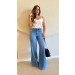 Calça Jeans Wide Leg Lay