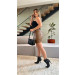Shortsaia Couro Com Cinto Naty