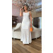 Vestido Longo Alcinha Bordado Carol