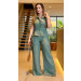 Conjunto Blusa E Calça Cargo Leticia