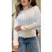 Blusa Tricot Manga Longa Tati