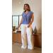 Blusa Detalhe Gravata Jade 
