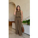 Conjunto Blusa E Calça Pantalona Nathalia