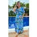 Vestido Longo Com Manga Mirela