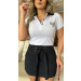 Tee Polo Lana