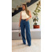 Calça Jeans Wide Reta Yas