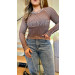 Blusa Manga Longa Tricot Camila