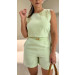 Conjunto Blusa E Short Malú