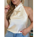 Blusa Frente Única Acetinada Cíntia 