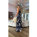 Vestido Longo Alcinha Bordado Carol