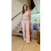 Conjunto Cropped E Calça Maitê