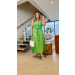Conjunto Cropped E Saia Midi Jade