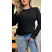 Blusa Tricot Manga Longa Tati