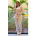 Conjunto Blusa E Calça Tricot Talita