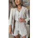 Conjunto Colete E Short Linho Emily