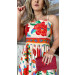 Vestido Longo Alcinha Vick Cores