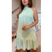 Vestido Curto Gola Alta Maitê