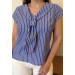 Blusa Detalhe Gravata Jade 