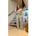 Calça Pantalona Com Cinto Melissa