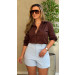 Camisa Tricoline Bianca