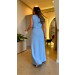 Conjunto Cropped Alongado E Saia Longa Priscila