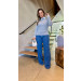 Calça Jeans Reta Roberta