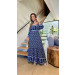 Vestido Midi Manga 3/4 Lavinia