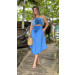 Conjunto Saia Midi E Cropped Lais