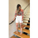 Short Social Com Detalhe Aurora