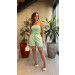 Conjunto Cropped E Short Linho Tamy