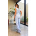 Conjunto Blusa E Calça Pantalona Maely