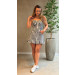 Conjunto Corset E Shortsaia Melinda 